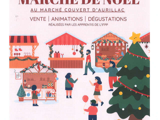 Au cuisine du marché couvert  "Marché de Noël"