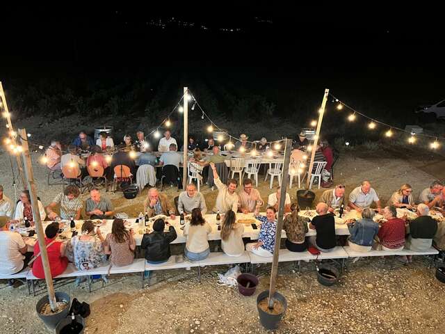 Vlees à la Broche'-avond - Domaine La Collière