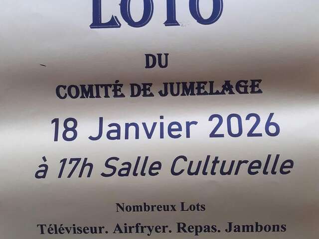 Loto du Comité de Jumelage