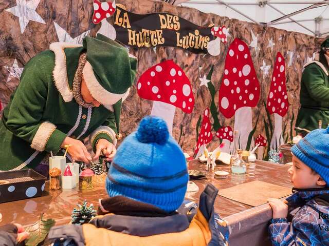 "La Hutte des Lutins" de Noël