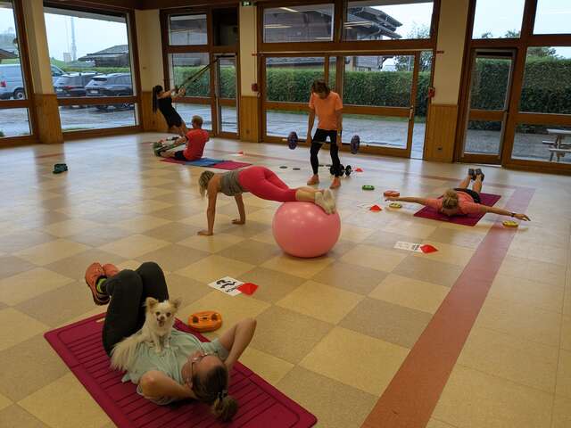 Circuit Training avec Chamois Fitness