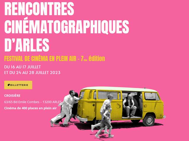 Rencontres Cinématographiques d'Arles - Festival de cinéma en plein air