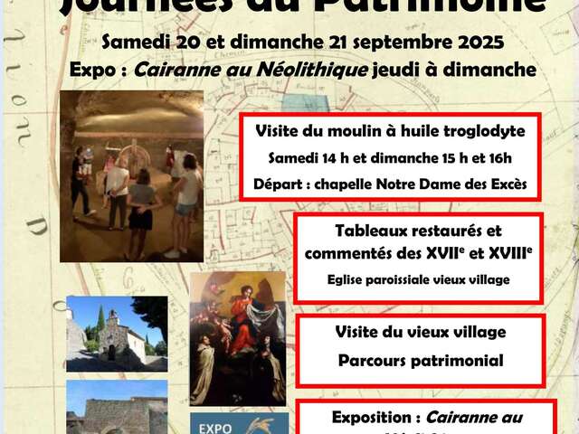 European Heritage Days at Cairanne
