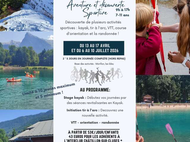 Séjour Aventure et découverte sportive