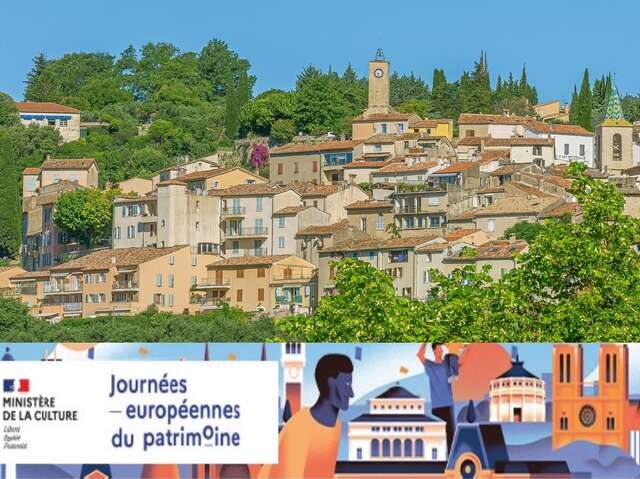 Journées Européennes du Patrimoine à Tourrettes - VAR  - 42 ème édition