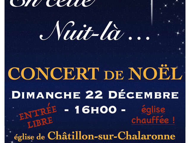 Concert de Noël