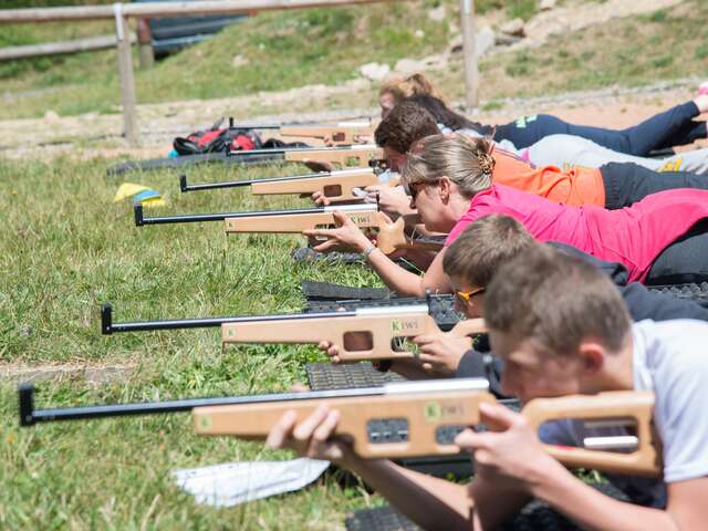 Team-building : biathlon dans le Pilat