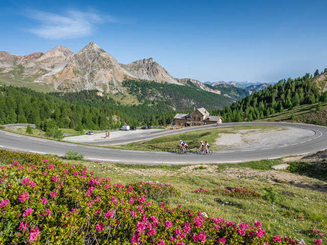 Ascension du col de l'Izoard