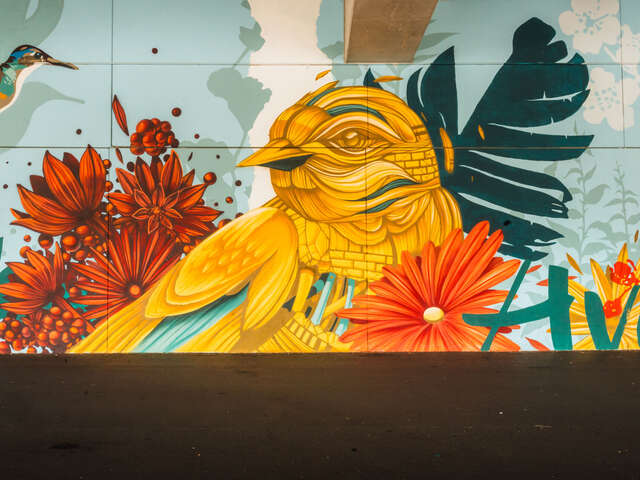 Gare routière - Street art