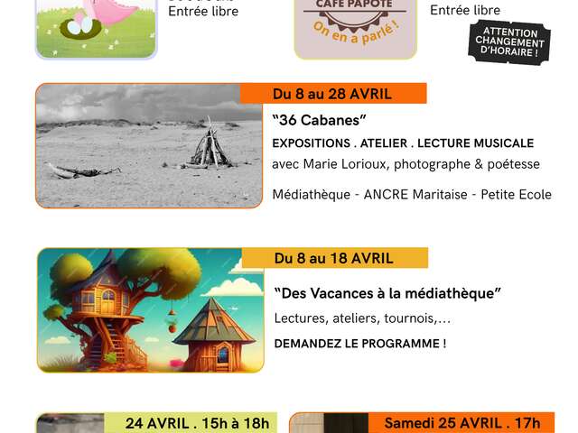 Vacations at the media library