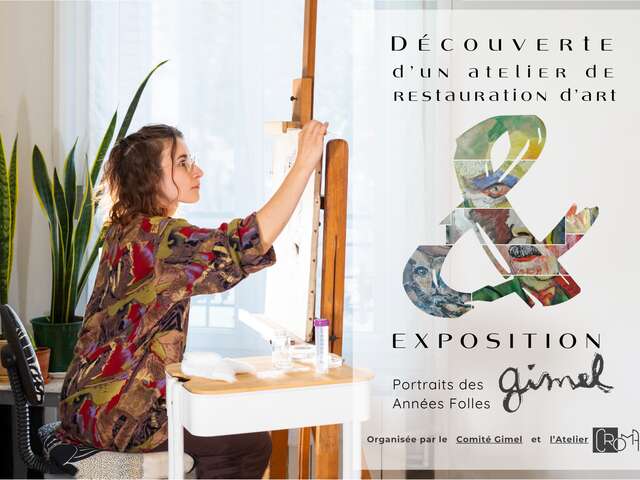 Découverte d'un atelier de conservation-restauration d'art moderne et exposition de portraits – Le regard de la conservatrice sur Georges Gimel (1898-1962)