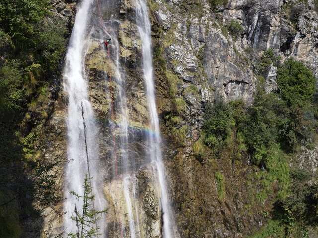 Canyon des Cascades d'Amblard - Bureau des guides Champsaur Valgaudemar