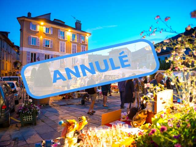 ANNULE LE 04/08 : Les marchés nocturnes d'Allevard