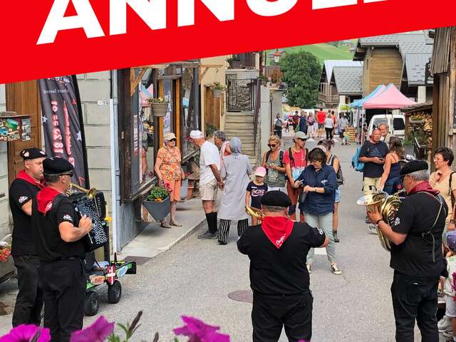 Marché estival Hauteluce - ANNULÉ LE 17/08 en raison de conditions météorologiques défavorables