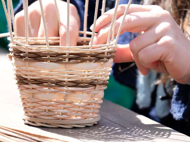 Ateliers : vannerie ou création sur toile de mandalas