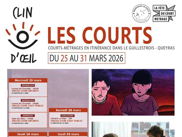 Clin d'œil - Courts-métrages en itinérance dans le Guillestrois - Queyras