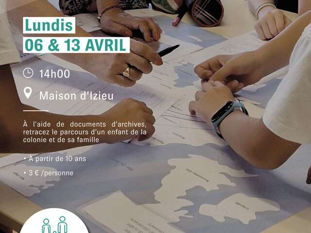 Atelier d’investigation Parcours des familles - Maison d'Izieu