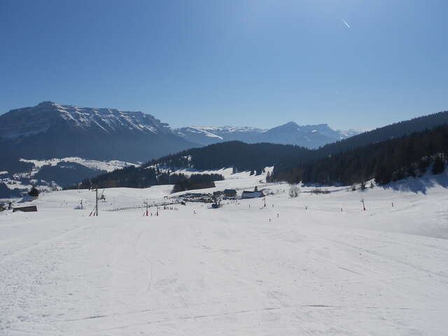 Le Désert d'Entremont en Chartreuse - ski alpin