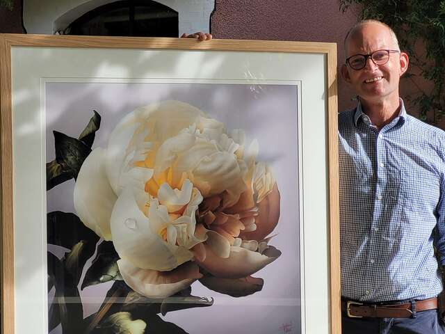 Tentoonstelling van hyperrealistische schilderijen van Andrew Talbot