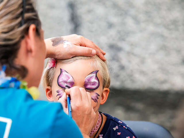 Donderdagavond in Praz - Kids make-up