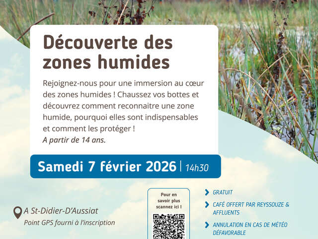 [Sortie nature] Découverte des zones humides - St-Didier-D'Aussiat