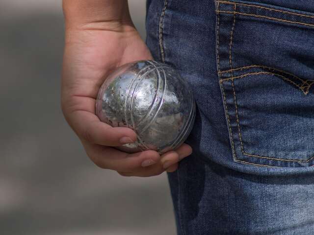 concours de pétanque