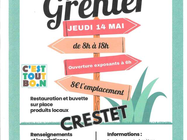 Garage sale - "C'est tout bon" association