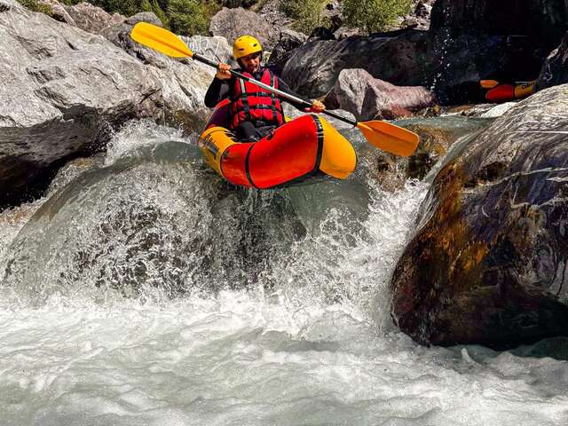 Packraft et kayak d'aventure - Aventure sur le Guil