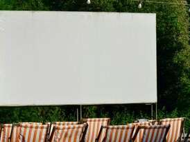 Cinéma en plein air