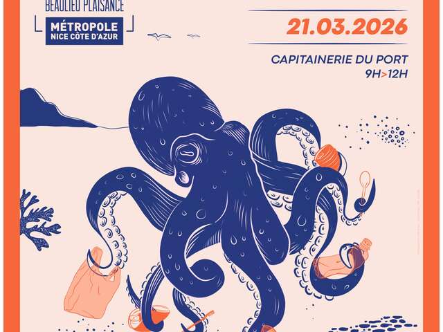 Cleaning up the seabed in the port of Beaulieu-sur-Mer