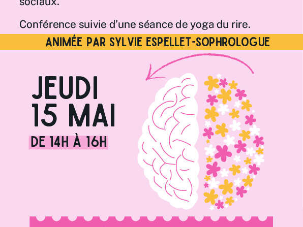 Conférence sur la gestion du stress et séance yoga du rire pour les séniors