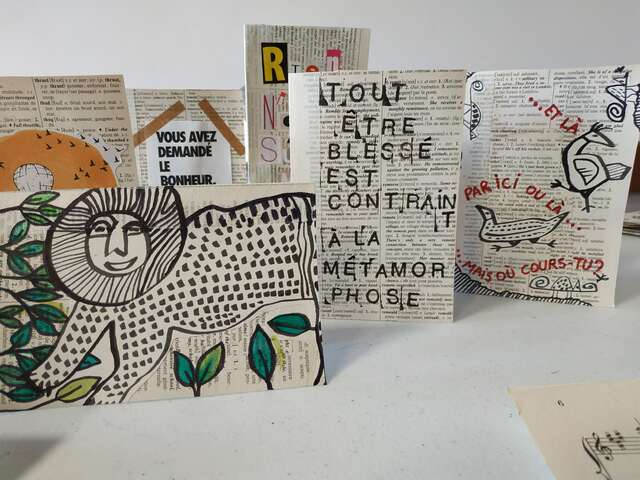 Atelier détournement de livre