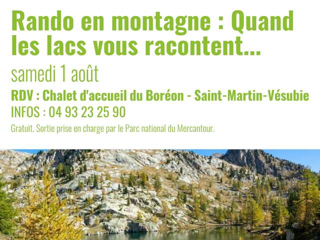 Rando en montagne : Quand les lacs vous racontent...