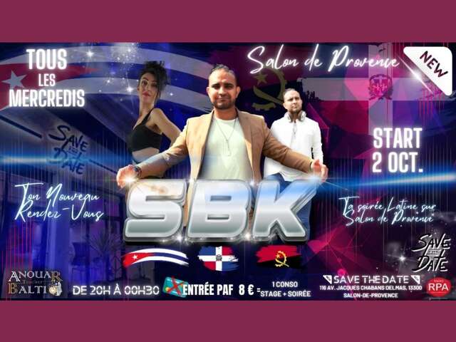 Les Mercredis SBK du SAVE THE DATE