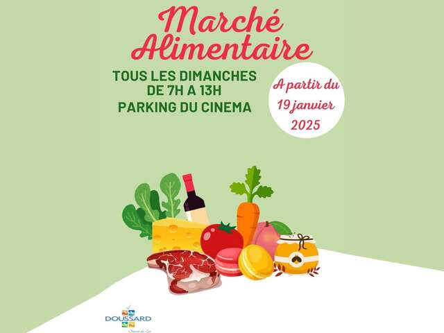 Marché régulier : dimanche matin