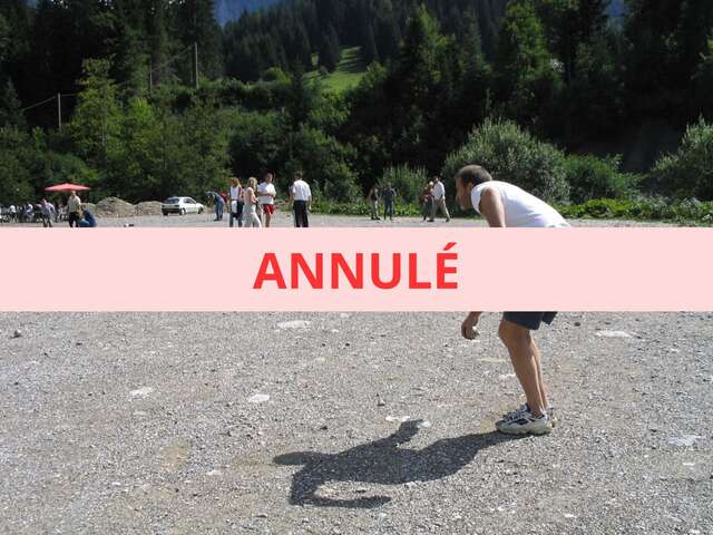 Concours de pétanque