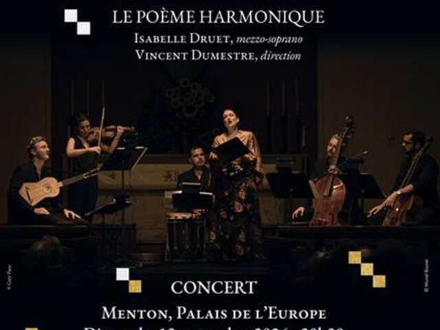 Concert caritatif « Danza ! » par l'ensemble musical Le Poème Harmonique