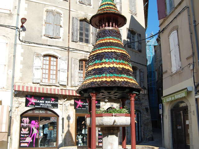 La Fontaine Pagode à Anduze