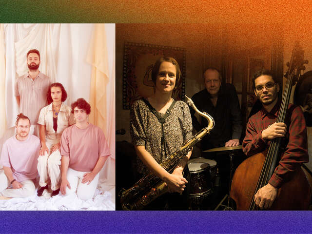 Jazz in Arles - Lopez Laubrock Rainey + Marsavril 4tet