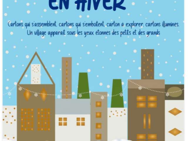 Un village en hiver
