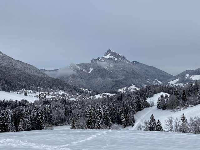 Plateau de Flin n°3 - Itinéraire hiver