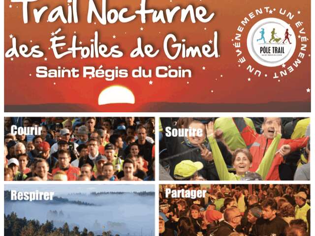 Trail nocturne "Les étoiles de Gimel"