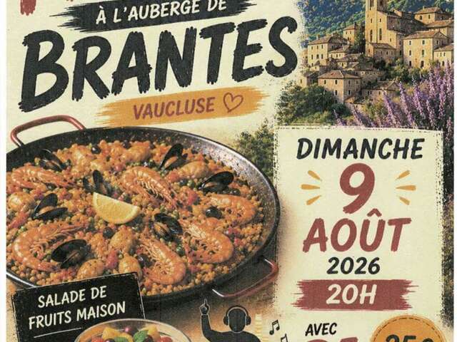 Paella-Abend – Auberge de Brantes