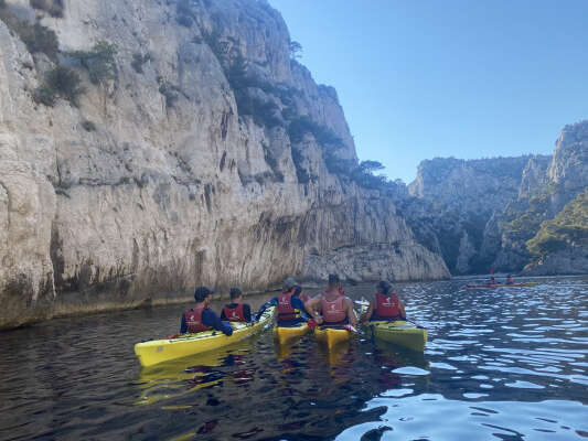 Sortie encadrée demi-journée kayak - Marseille