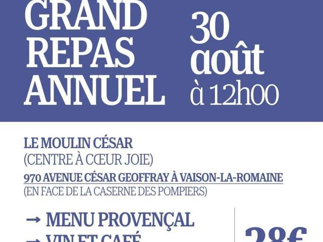 Großes Jahresessen – Vaison Jetzt
