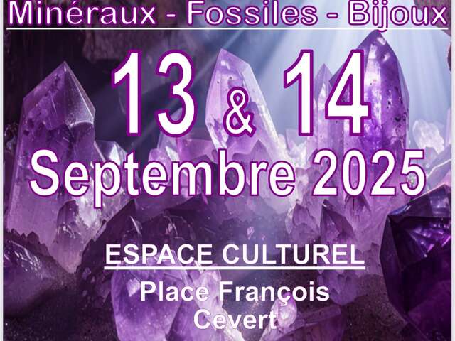 6e Salon des minéraux, fossiles et bijoux