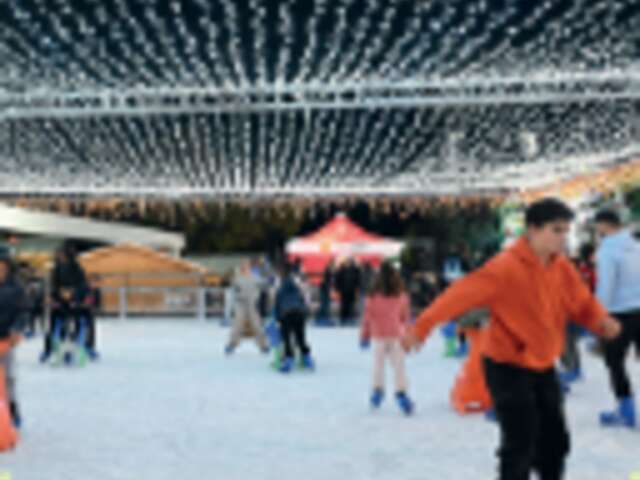 Noël : Patinoire