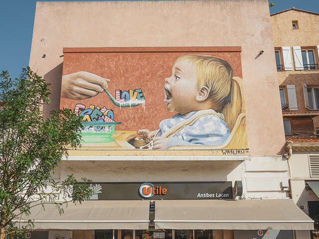 Se plonger dans les couleurs du Street Art à Antibes