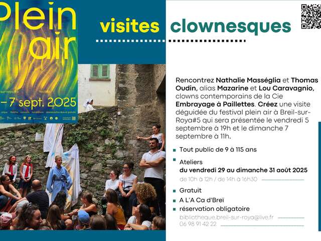 Workshops Clown tour - nell'ambito del Festival del Plein air edizione ee