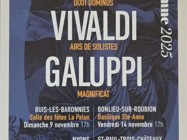 Festival d'Automne 2025 - Vokalensemble Cant'Ouvèze